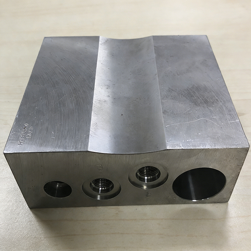 Oil Port Stainless Steel Hydraulic Valve Manifold Block